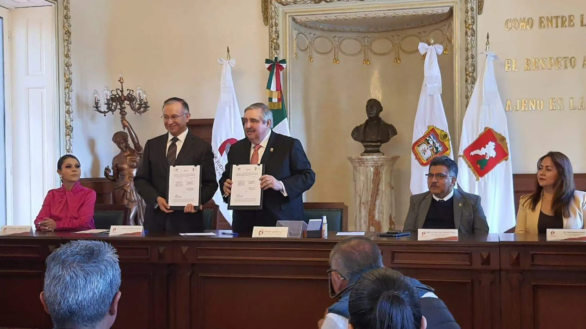 firma de convenio poder judicial